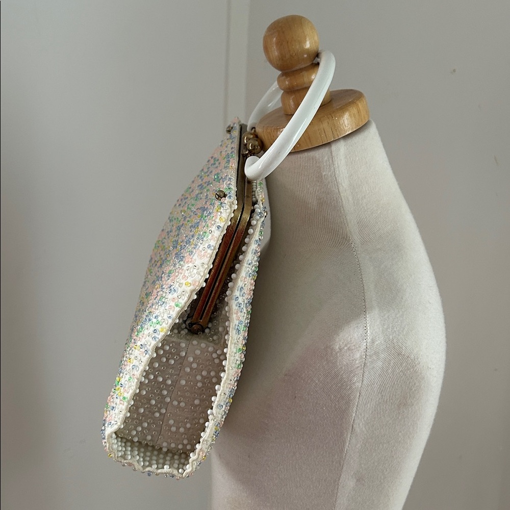 Lumured Vintage Multicolor Beaded Bag - Picture 5 of 10